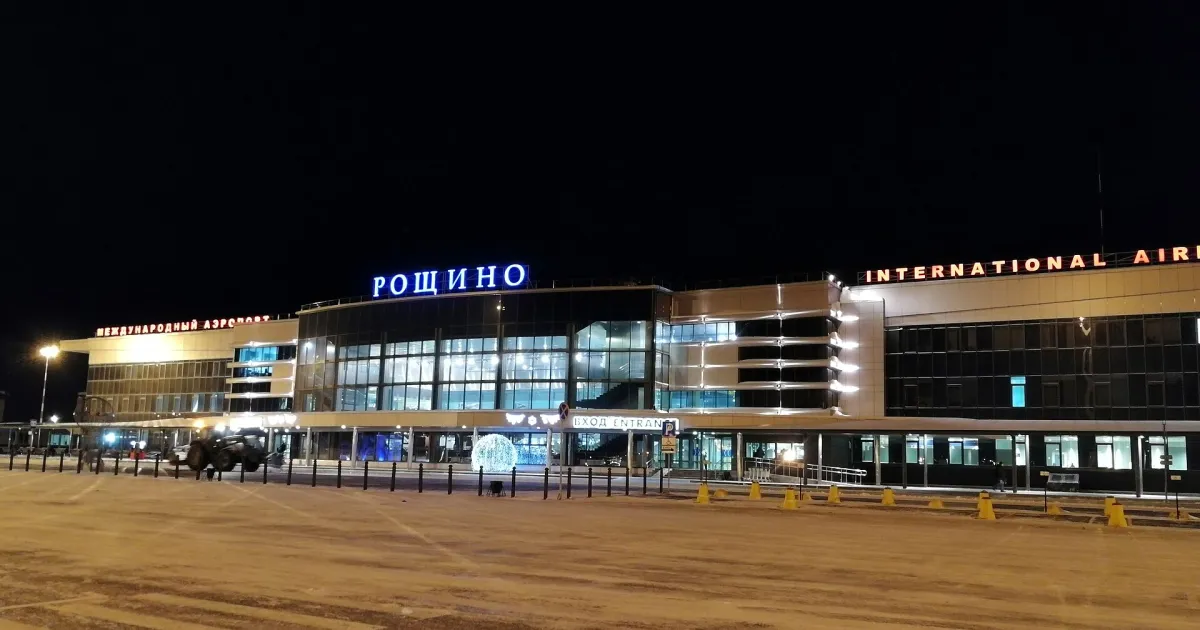 Рощино — вид аэропорта