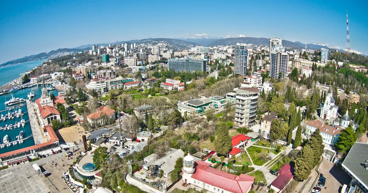 Сочи — вид города