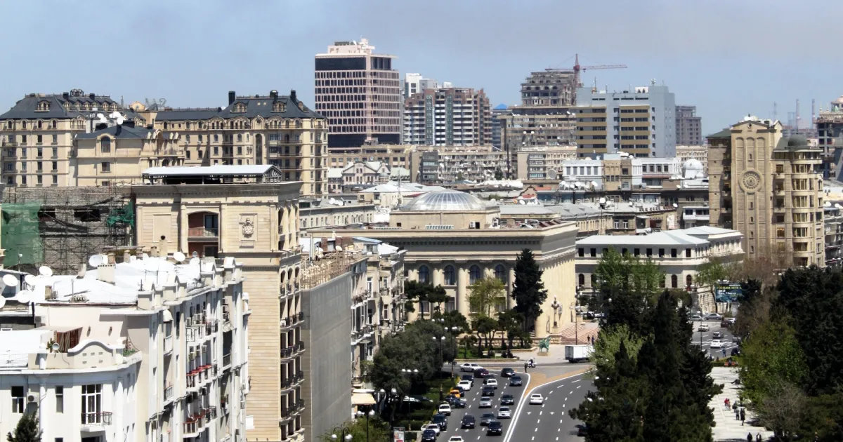 Баку — вид города